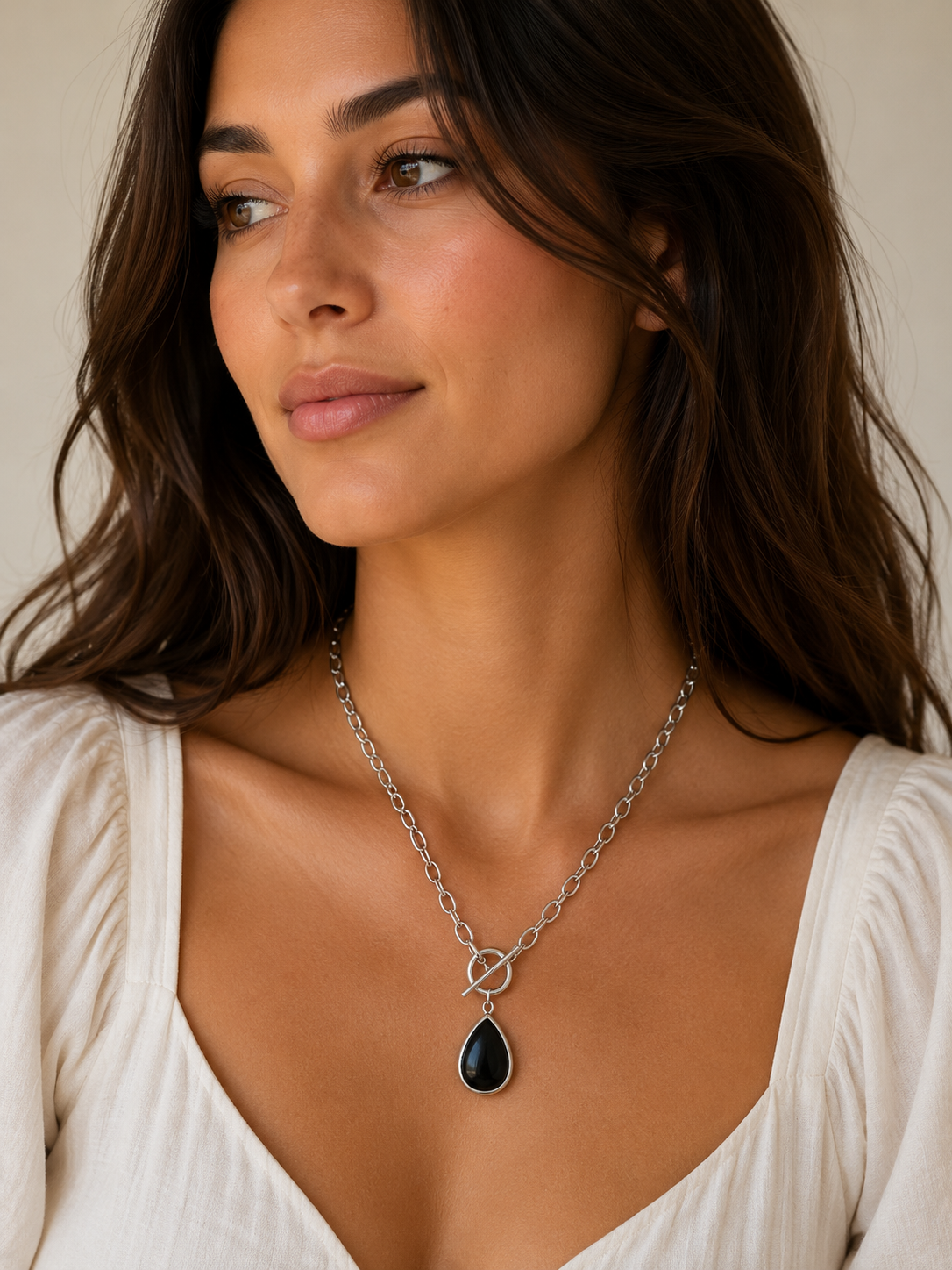 Doppia Protect Necklace - Silver