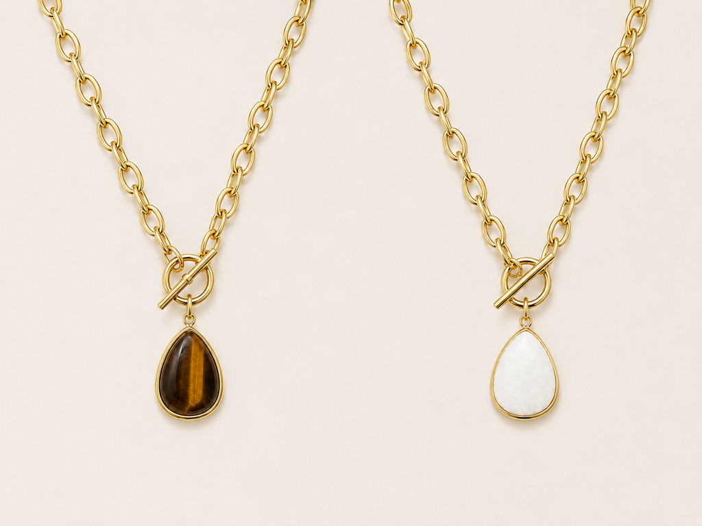 Doppia Protect Necklace - Gold