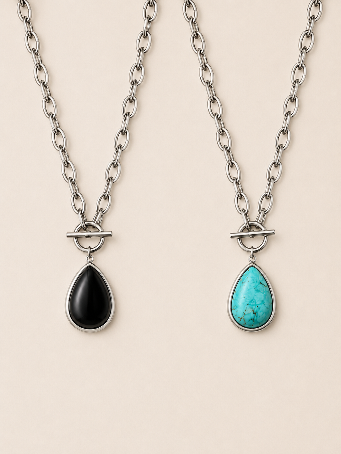 Doppia Protect Necklace - Silver