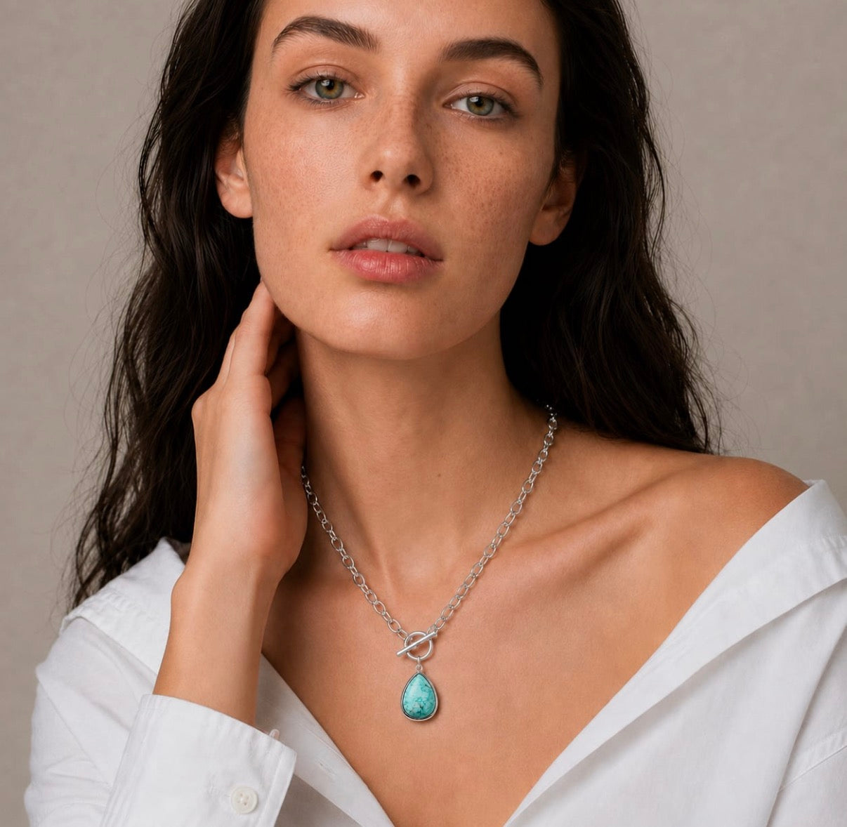 Doppia Protect Necklace - Silver